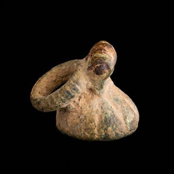 Byzantijns Prachtige zegel met portret van Christus –