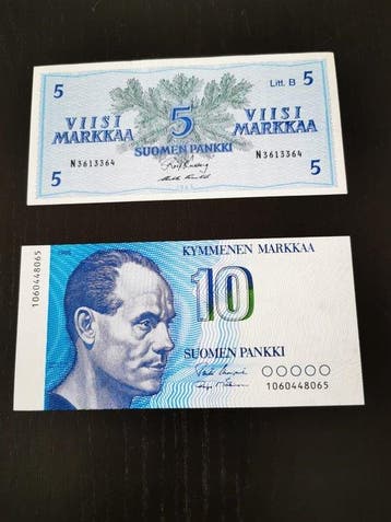 Finland. - 16 banknotes - various dates (Zonder