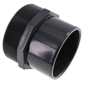 Raccord PVC femelle femelle 110x125mm x mâle G 5, Verzenden