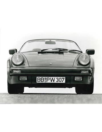 1989 PORSCHE 911 SPEEDSTER PERSFOTO, Nieuw