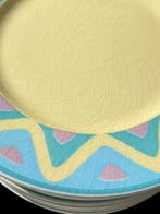 PAGNOSSIN - Tafelservies voor 12 (12) - Steengoed - Zeldzaam