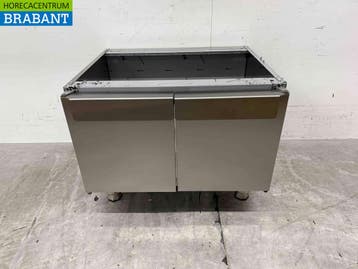 RVS Onderstel met 2 klapdeuren 650 Series 70 cm Horeca, Ophalen of Verzenden, Nieuw in verpakking