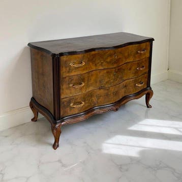 Commode - Noyer, Bois, Laiton, Bakélite