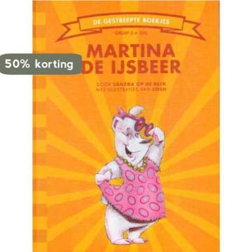 Martina de ijsbeer / De Gestreepte Boekjes 9789089220578, Verzenden, Zo goed als nieuw, S. Op de Beek