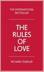The Rules of Love 9781292085869 Templar Richard, Verzenden, Templar Richard