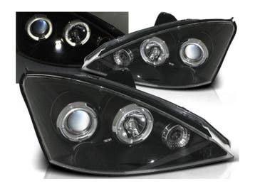 Angel Eyes koplampen Black geschikt voor Ford Focus, Verzenden, Nieuw, Ford