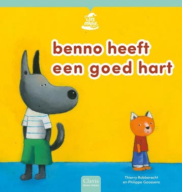 Clavis leren lezen - Benno heeft een goed hart, Antiquités & Art, Verzenden