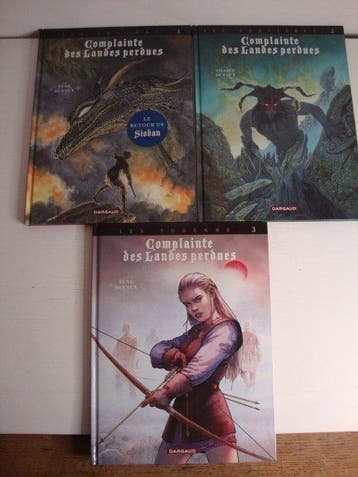 Complainte des Landes perdues - 3x C + ex-libris - 3 Album -, Boeken, Stripverhalen, Nieuw