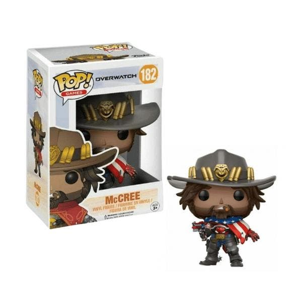 Funko Pop! Overwatch - USA McCree #182, Verzamelen, Poppetjes en Figuurtjes, Nieuw, Verzenden