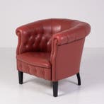 Poltrona Frau - Renzo Frau - Fumoir - Fauteuil - Leder, Hout