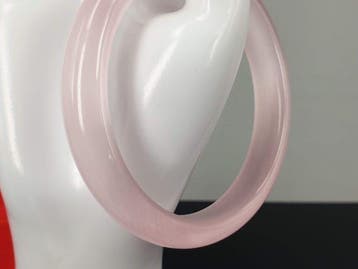 Pierre œil de chat rose naturelle / Longueur du circuit :