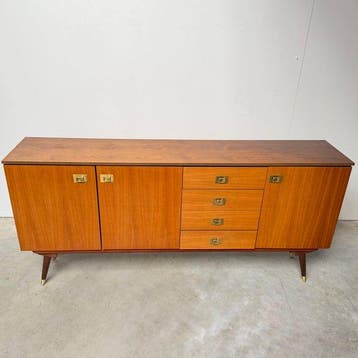 Buffet - Bois, placage bois véritable