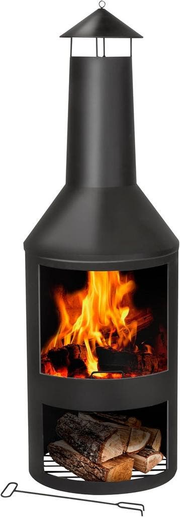 BBQ Collection Terraskachel met schoorsteen, vuurplaats 44,5, Verzenden, Nieuw