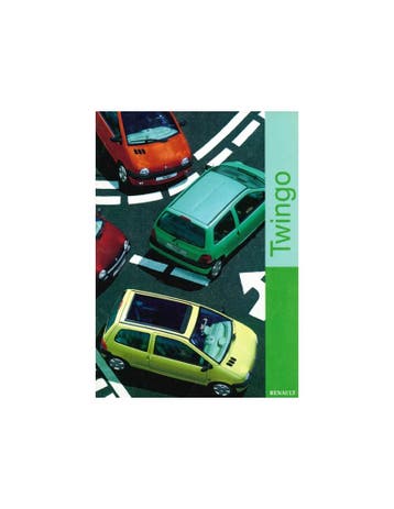 1999 RENAULT TWINGO BROCHURE NEDERLANDS