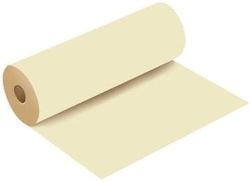 Bloemenpapier cadeaupapierkraftpapier Ivory rol 50 cm x 3 kg, Nieuw