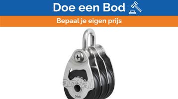 Bieden: Antal Mini Tripple Sheave Block 34x6 34 mm - 00305, Ophalen of Verzenden, Nieuw
