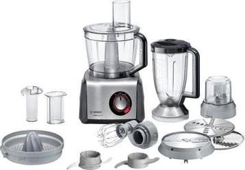 Bosch MultiTalent 8 MC812M844 - Foodprocessor - Zwart/RVS, Verzenden, Zo goed als nieuw