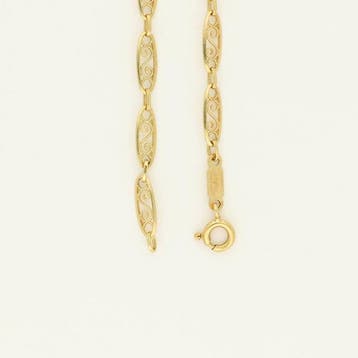 Collier - 18 carats Or jaune - Collier en or, Bijoux, Sacs & Beauté, Colliers