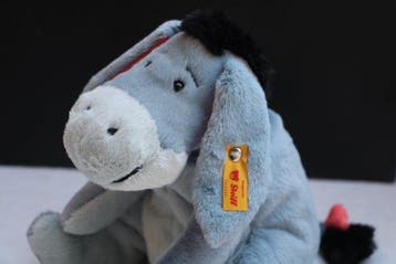 Steiff: Eeyore van Winnie the Pooh, pluche, 25cm - Teddybeer