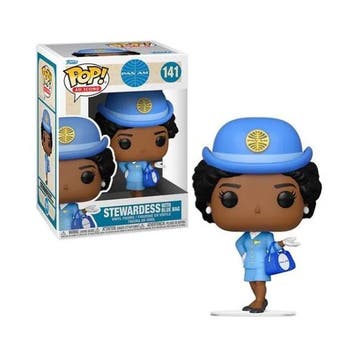 Funko Pop! Ad Icons: Pan Am – Stewardess with Blue Bag #141, Verzenden