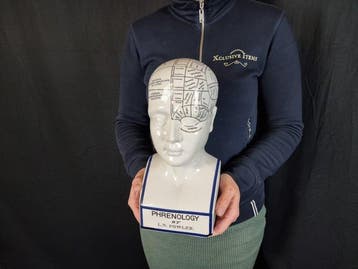 Beeld, Phrenology Head 28.5cm - 28.5 cm - Porselein - 2026