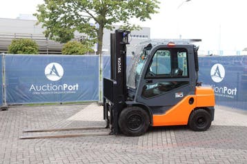 Veiling: Heftruck Toyota 02-8FDF30 Diesel 3000kg 3.7m 2020, Ophalen