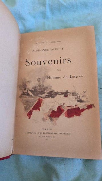Alphonse Daudet - Lot de 10 livres dAlphonse Daudet -