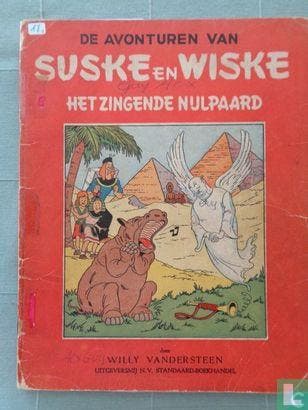Suske en Wiske - Het zingende nijlpaard - 1951, Eén stripboek, Verzenden, Gelezen, Vandersteen, Willy.