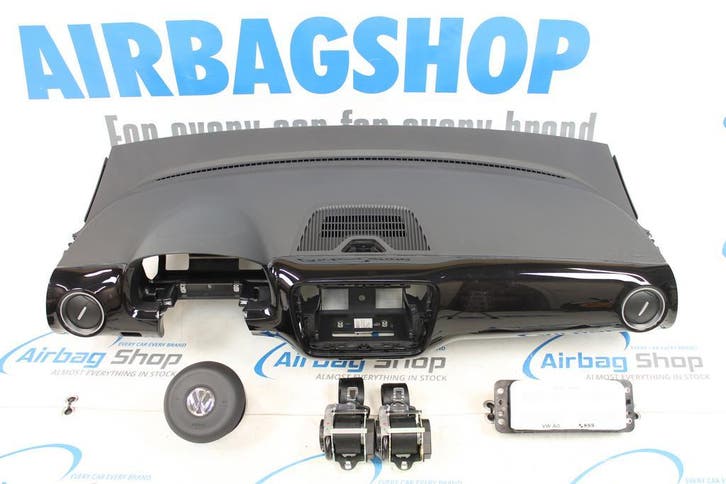 AIRBAG KIT – TABLEAU DE BORD NOIR VOLKSWAGEN UP (2012-2016), Auto-onderdelen, Dashboard en Schakelaars