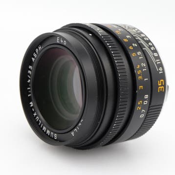 Leica 11663 Summilux-M 35mm f/1.4 ASPH. fle | Tweedehands, Verzenden, Zo goed als nieuw