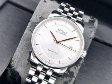 Mido - Baroncelli - Zonder minimumprijs - M8600B - Heren -, Nieuw