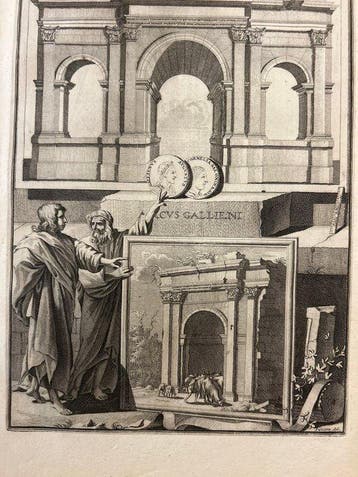 Italië - Rome; Jan Goeree (Olandese, 1670–1731) // Johannes
