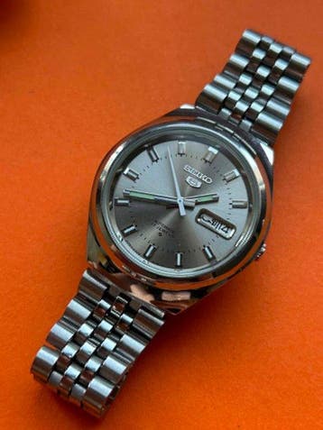 Seiko - Seiko 5 Automatic Day-Date - Sans prix de réserve -