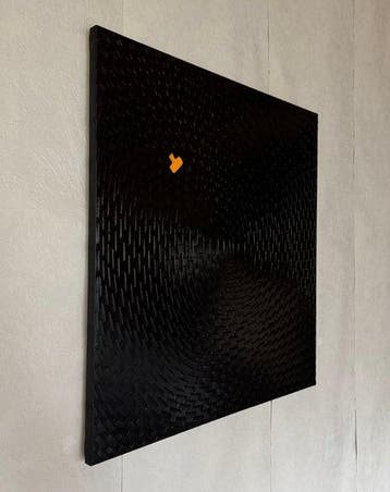 Aykaz Arzumanyan - Rose - 901 - Abstraction géométrique