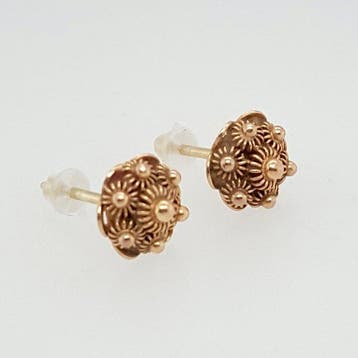Sans prix de réserve - Boucles doreilles - 14 carats Or