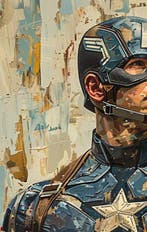 I_KONIQ - CHRIS EVANS in CAPTAIN AMERICA, Nieuw