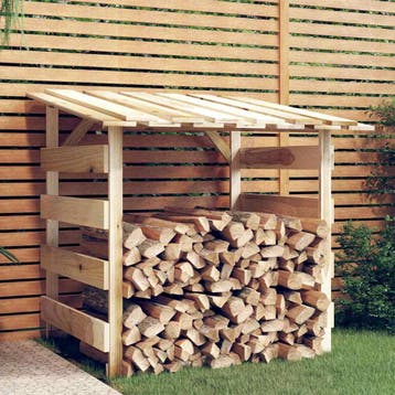vidaXL Pergola met dak 100x90x100 cm geïmpregneerd, Verzenden