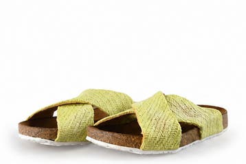 Haflinger Slippers in maat 40 Geel, Slippers, Verzenden, Geel, Gedragen