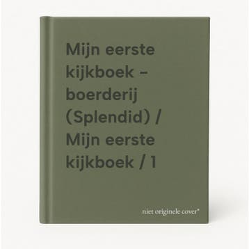Mijn eerste kijkboek - boerderij (Splendid) / Mijn eerste, Verzenden, Gelezen