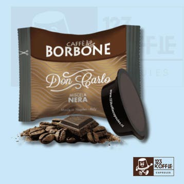 Borbone Nera capsules A Modo Mio 100 stuks – Sterke espresso, Verzenden, Nieuw