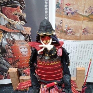 Militaire miniatuur beeldjes - Handmade Miniature Samurai