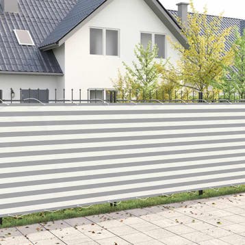 vidaXL Balkon Privacy Scherm 200 x 200 cm Stof met, Verzenden, Nieuw