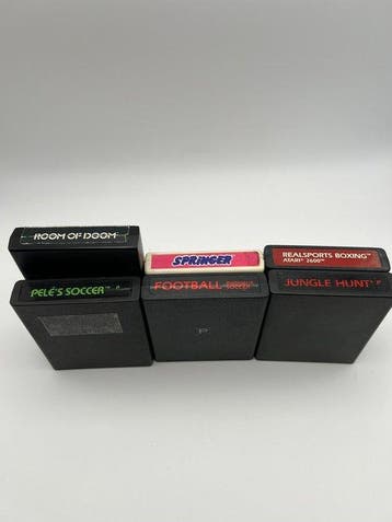 Atari - 2600 VCS - Spiele Sammlung (6 Spiele) inkl.