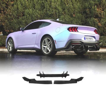 DIFFUSEUR ARRIÈRE FORD MUSTANG 24- NOIR BRILLANT, Verzenden