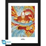 Avatar The Last Airbender Aang Avatar State Framed Print 30, Ophalen of Verzenden, Nieuw
