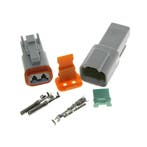 Deutsch-DT Connector Set 2-Polig, Complete set 2-pins (stekk, Ophalen of Verzenden, Nieuw