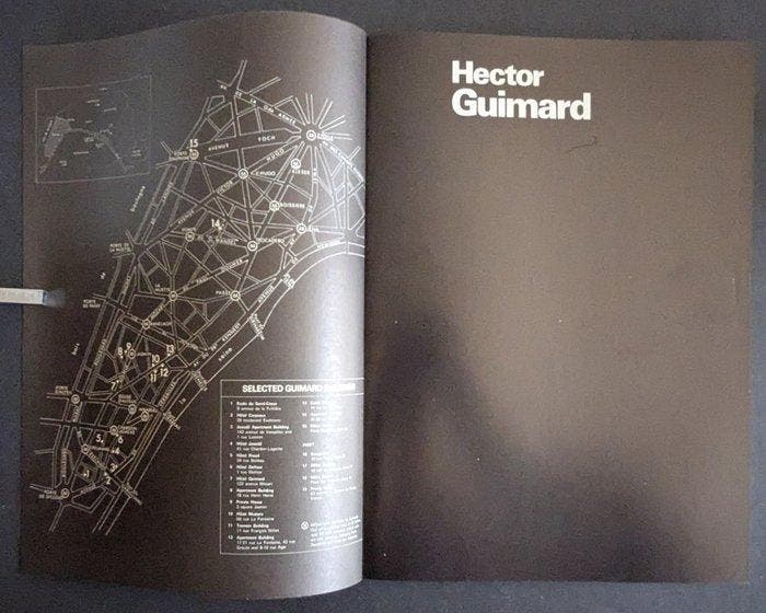 Dr. Andreas Papadakis - Hector Guimard - Architectural, Antiquités & Art, Art | Objets design