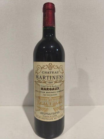 1999 Château Martinens - Margaux Cru Bourgeois - 6