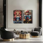 Canvas Fit - Alberto Ricardo - “Reinos de Estilo: Mario y, Nieuw