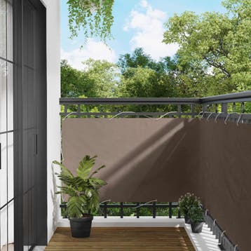 vidaXL Balkonscherm 100 x 300 cm Oxford Stof Rechthoekig, Verzenden, Nieuw